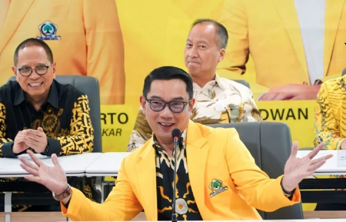 Habis Nyindir, eh, Ridwan Kamil Jadi Komandan Timses Prabowo-Gibran di Jabar