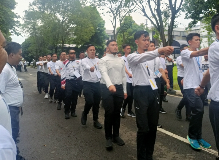 Calon Petugas Haji Latihan PBB di Diklat PPIH 2026, Disiapkan Disiplin Tinggi dan Kekompakan