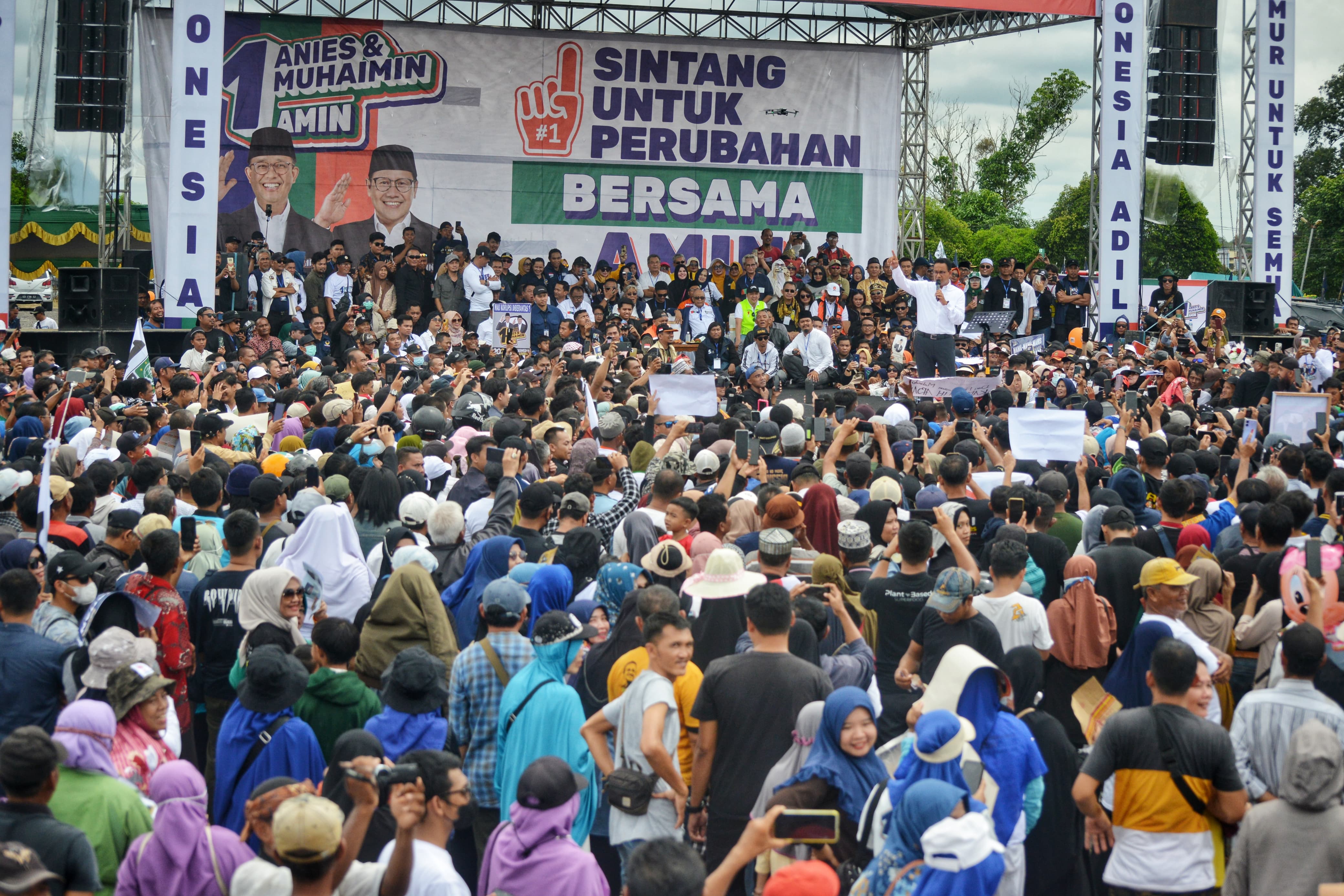 Anies Ingatkan Masyarakat Sintang Wujudkan Perubahan Tanggal 14 Februari 2024