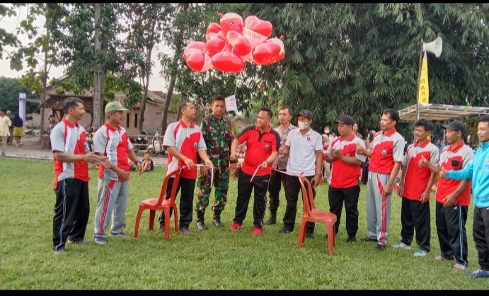 Meriahkan HUT RI, Desa Margorejo Adakan Lomba Sepakbola Antar Dusun
