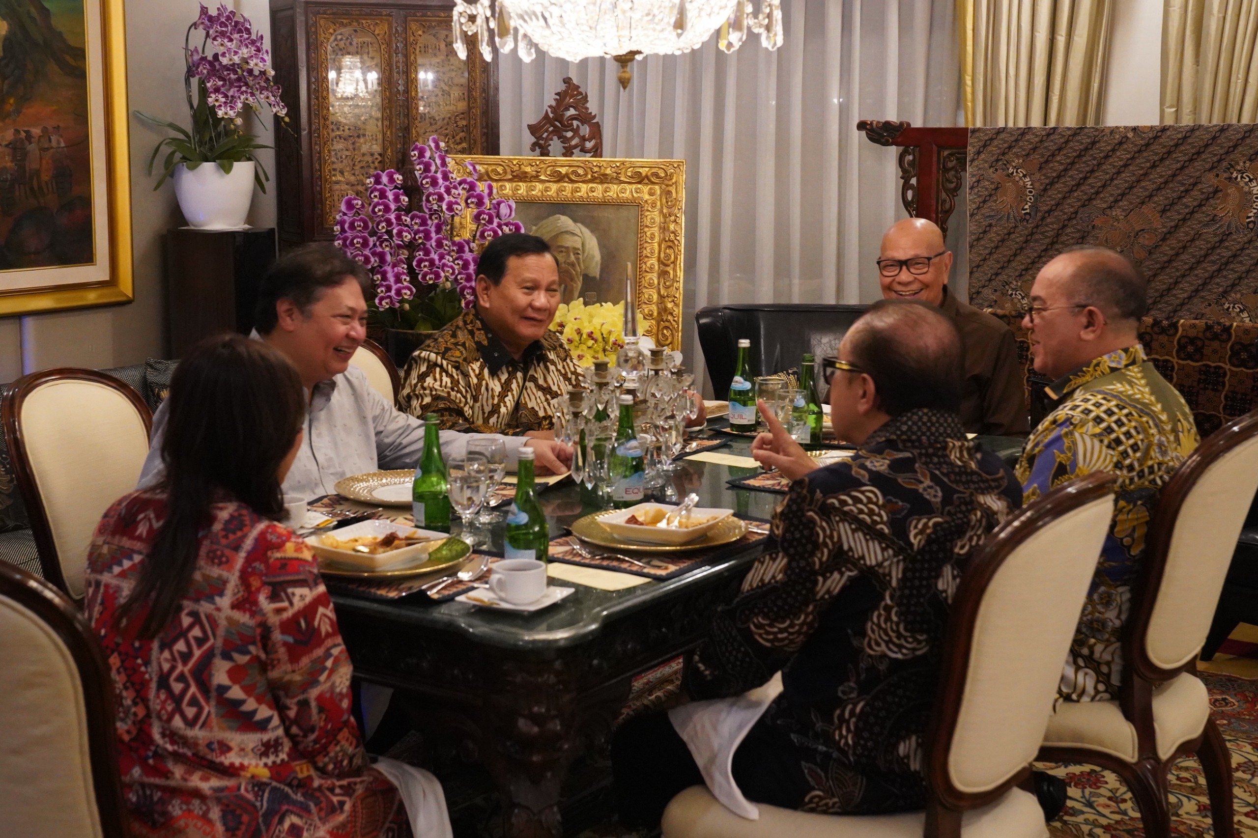 Hari Kedua Lebaran, Prabowo Keliling Kunjungi Presiden, Menteri dan Petinggi Partai