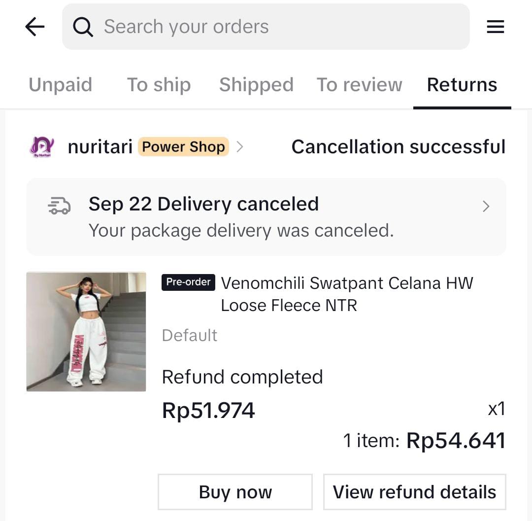 Cara Membatalkan Pesanan di TikTok, Dijamin Berhasil!