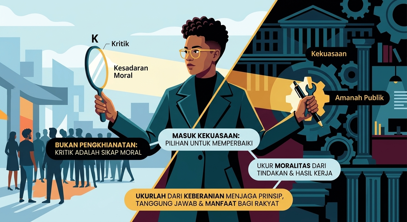 Ketika Kritik Dianggap Dosa, Kekuasaan Justru Kehilangan Cermin