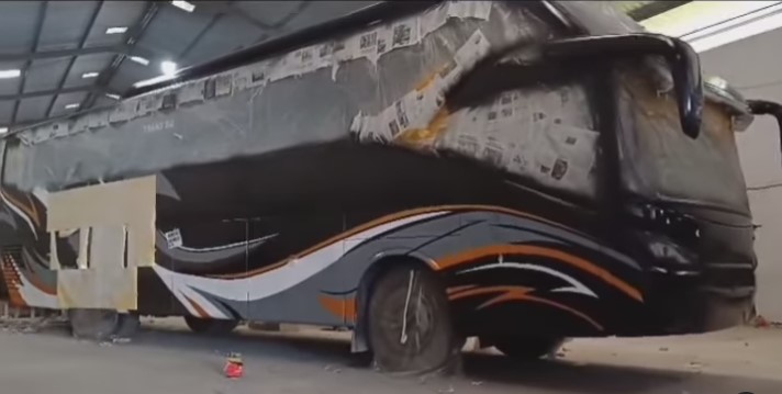 Heboh! Bocoran Tampang Bus PO Mahendra Transport Milik Rian Mahendra Beredar di Medsos, Netizen: Mirip Parholong, Tapi...