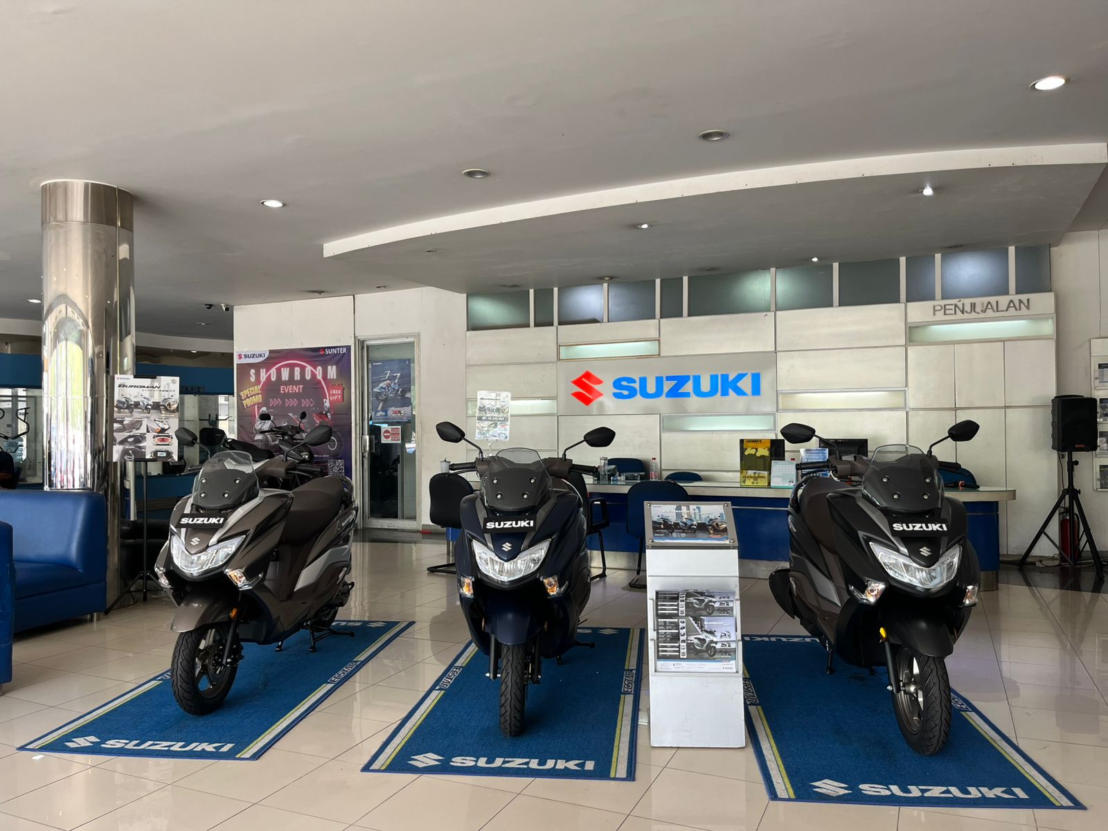 Suzuki Segarkan Jaringan Dealer Sepeda Motor, Pelanggan Makin Terlayani Dengan Baik