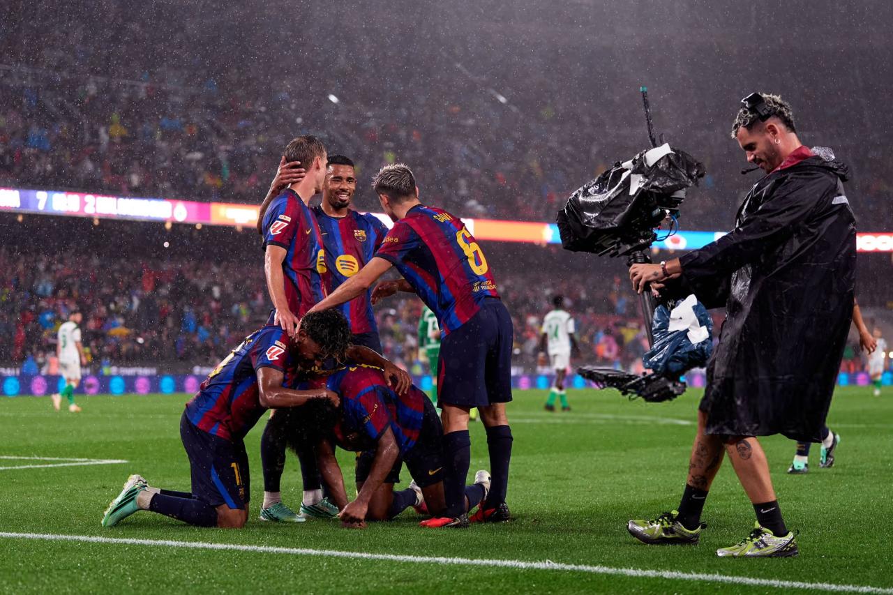 Rating Pemain Barcelona yang Bantai Racing Santander 7-2, Depan Ngeri!