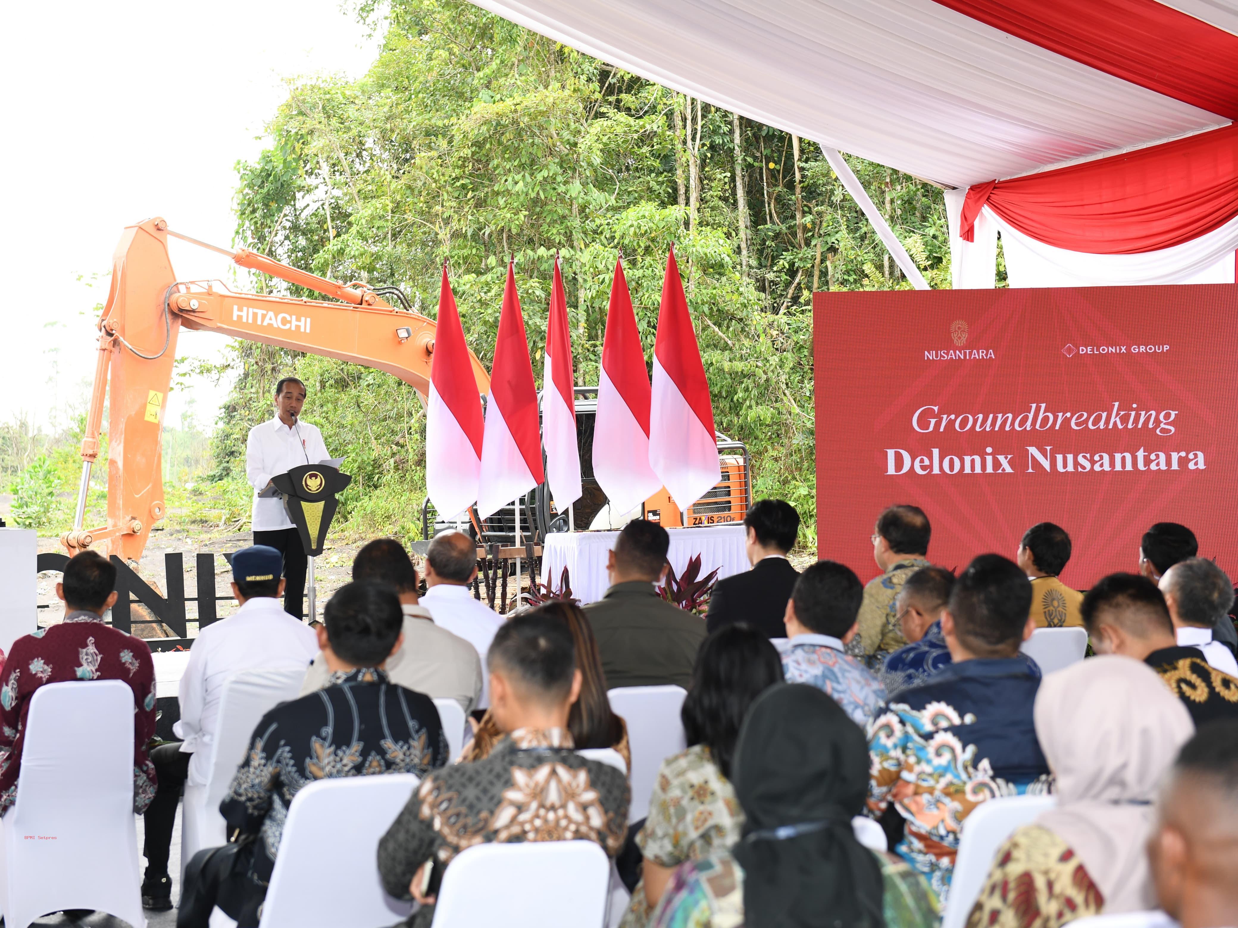 Presiden Jokowi Lakukan Groundbreaking di IKN, Nilai Investasi hingga Rp 500 Miliar