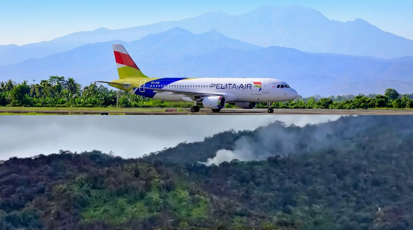 Pesawat Pelita Air Service Jatuh di Nunukan Saat Angkut BBM!