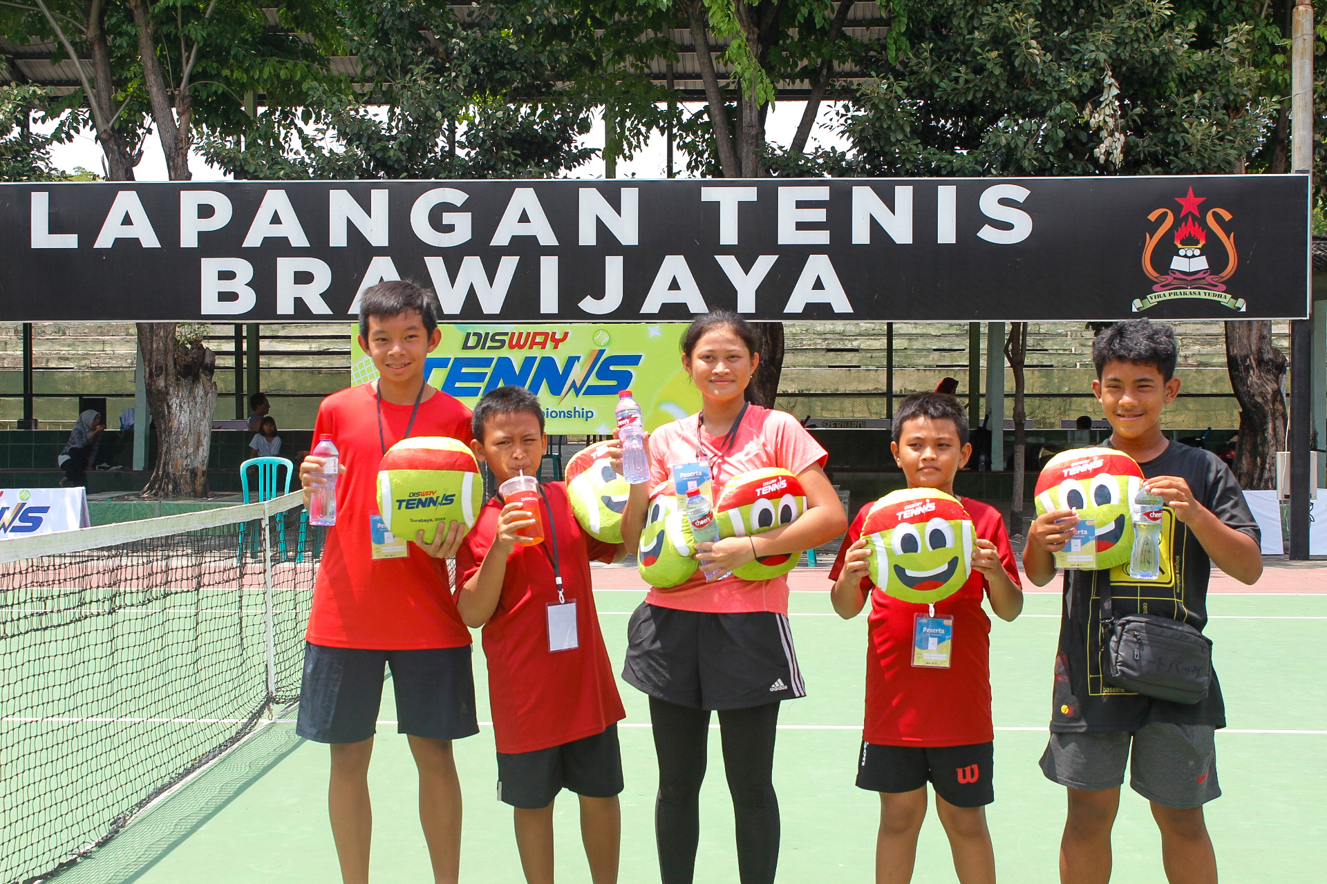 Cheers Segarkan Disway Tennis Junior Championship 2023