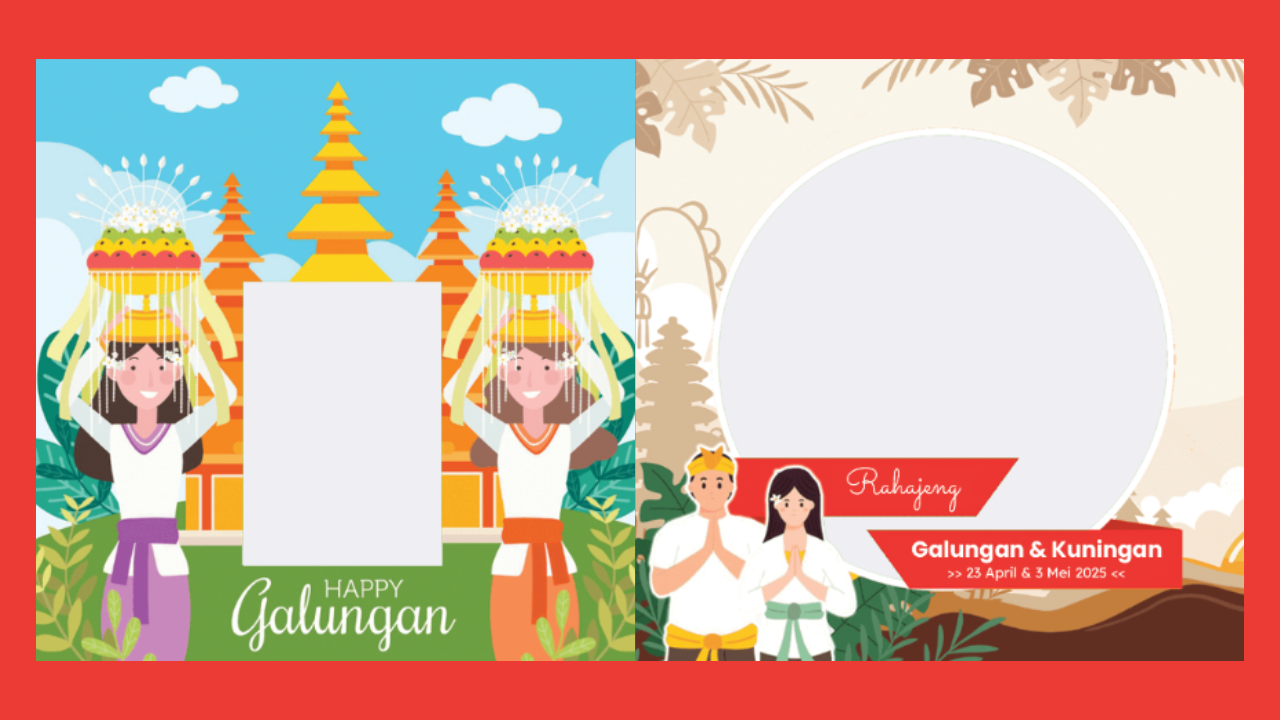 42 Link Twibbon Hari Raya Galungan 2025 Gratis Lengkap Ucapannya, Cocok Share di Medsos!