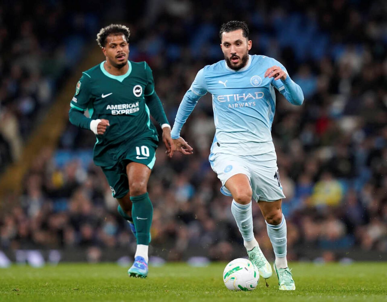 Rating Pemain Man City yang Singkirkan Brighton dari Carabao Cup, Cherki Tertinggi!