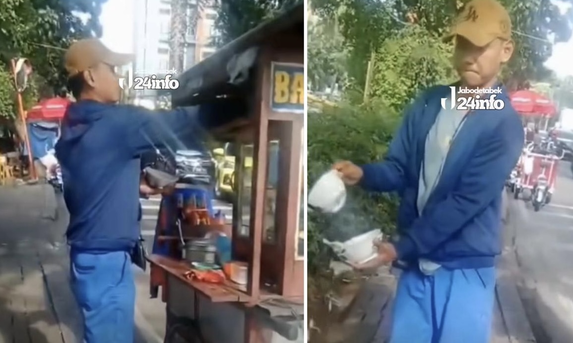 Pemalak Tukang Bakso di Tanah Abang yang Pecahkan Mangkuk Ditangkap!