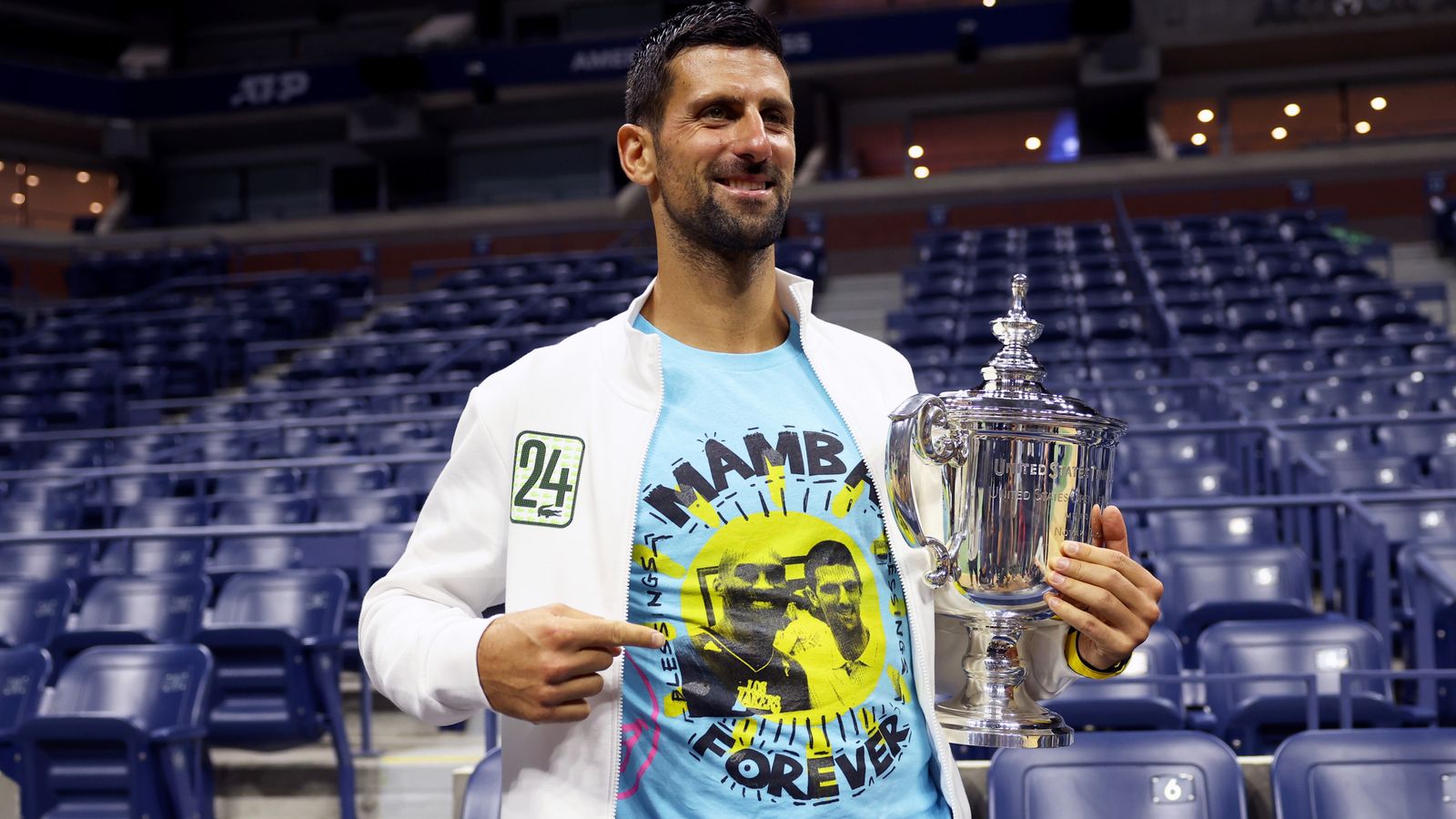 Novak Djokovic Persembahkan Grand Slam ke-24 untuk Kobe Bryant
