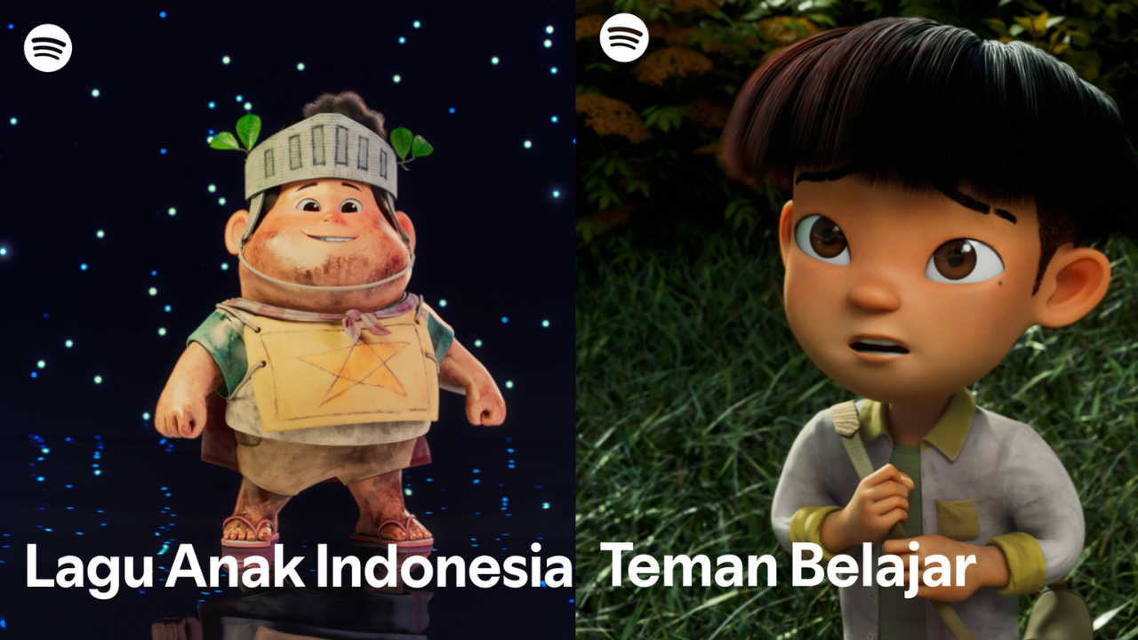 Hari Anak Nasional 2025, Geng Jumbo Jadi Inspirasi Playlist Anak di Spotify