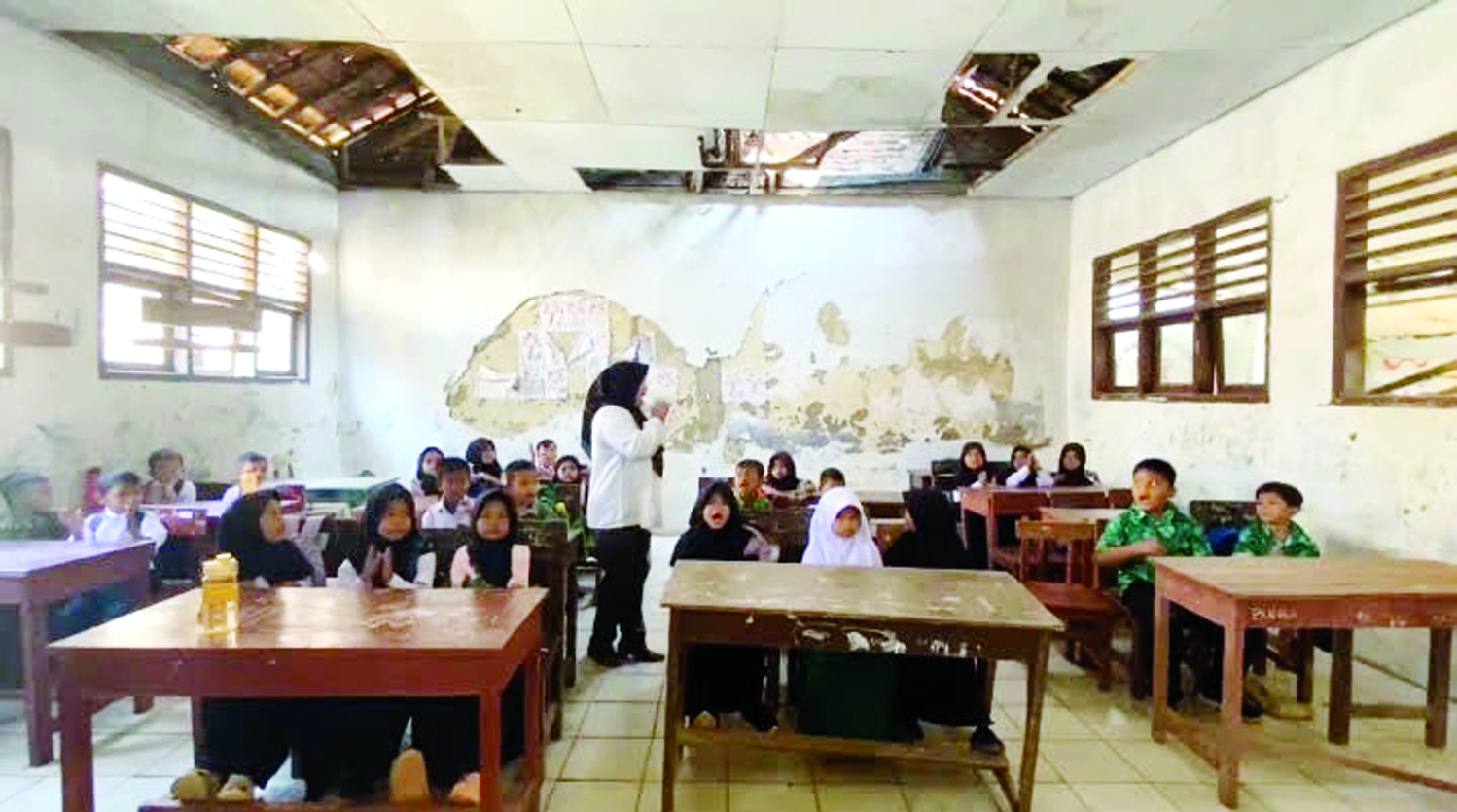 1.138 Ruang Kelas SD di Lebak Rusak, Pemda Hanya Mampu Perbaiki 70 Kelas