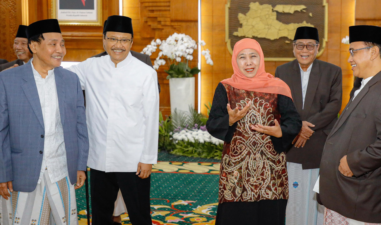 Bertemu di Grahadi, Gus Ipul dan Khofifah Bahas Persiapan Muktamar NU 2026