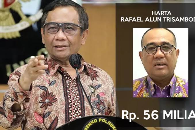 Mahfud MD: Kejanggalan Kekayaan Rafael Alun Dicurigai Sejak 2012