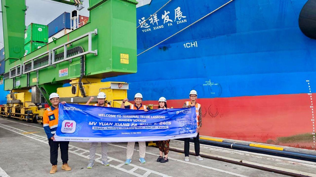Terminal Teluk Lamong Sambut Layanan Baru Feeder Asia Xpress (FAX)