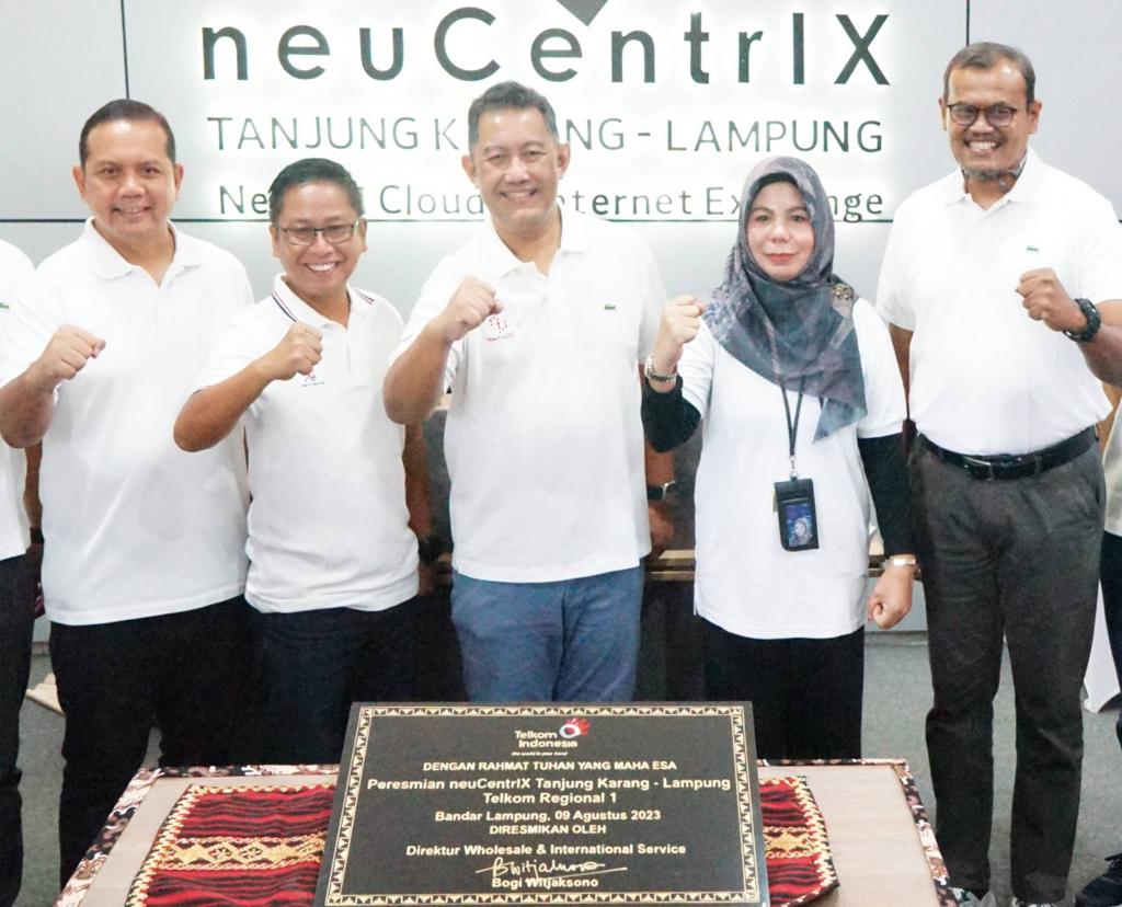 Telkom Resmi Komersialkan neuCentrIX Tanjung Karang, Bentuk Akselerasi Ekosistem Digital Lampung