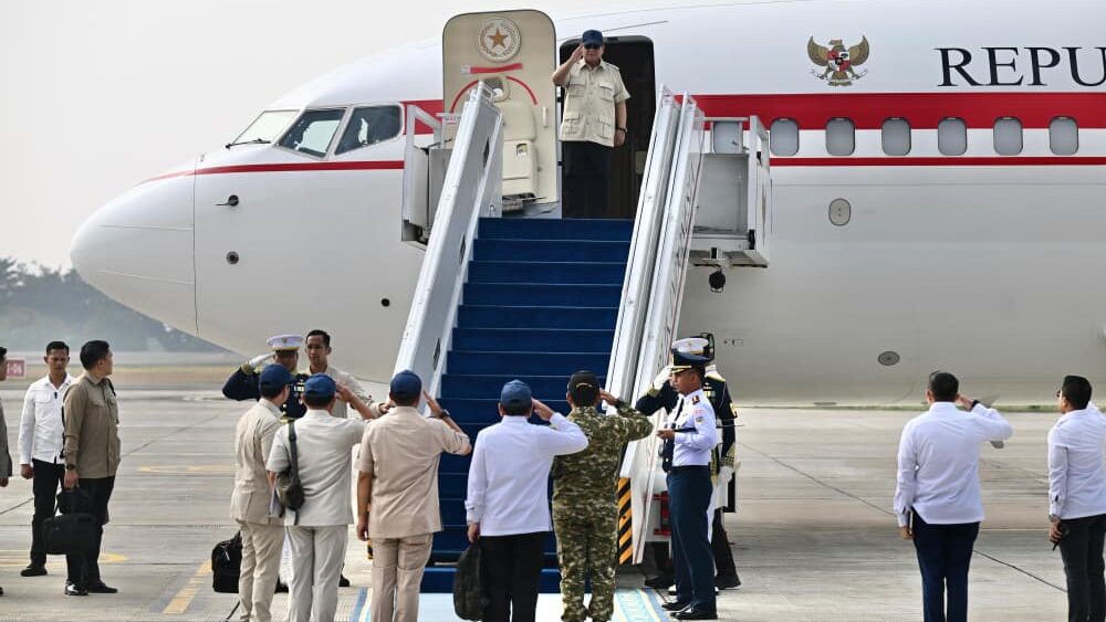 Prabowo Turun Langsung ke Riau, Pantau Penanganan Karhutla