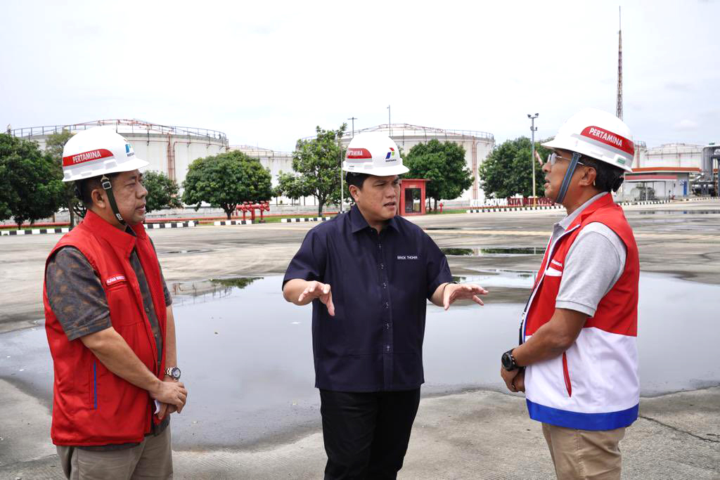 Erick Thohir Minta Depo Pertamina Plumpang Jadi Pabrik Lubricant, Kapan Bisa Terealisasi