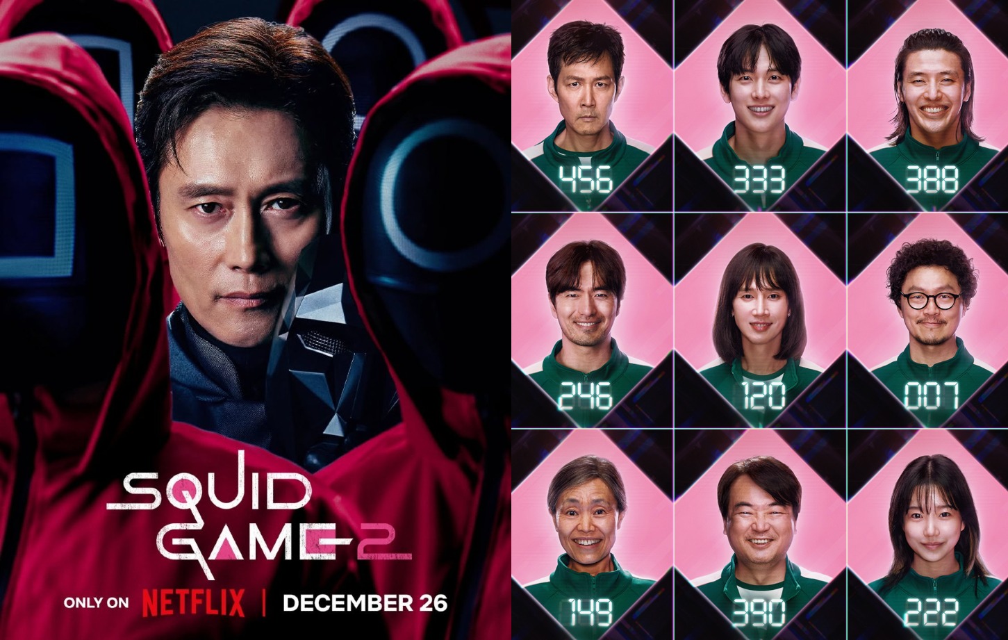 9 Profil Pemain Squid Game Season 2, Lee Jung Jae Ditemani Park Sung Hoon dan T.O.P BIGBANG