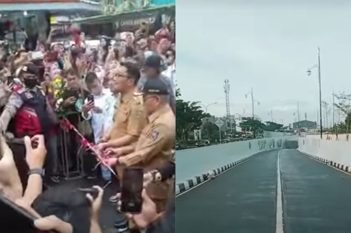 Hore! Underpass Dewi Sartika Depok Sudah Rampung, Diresmikan Langsung Oleh Ridwan Kamil