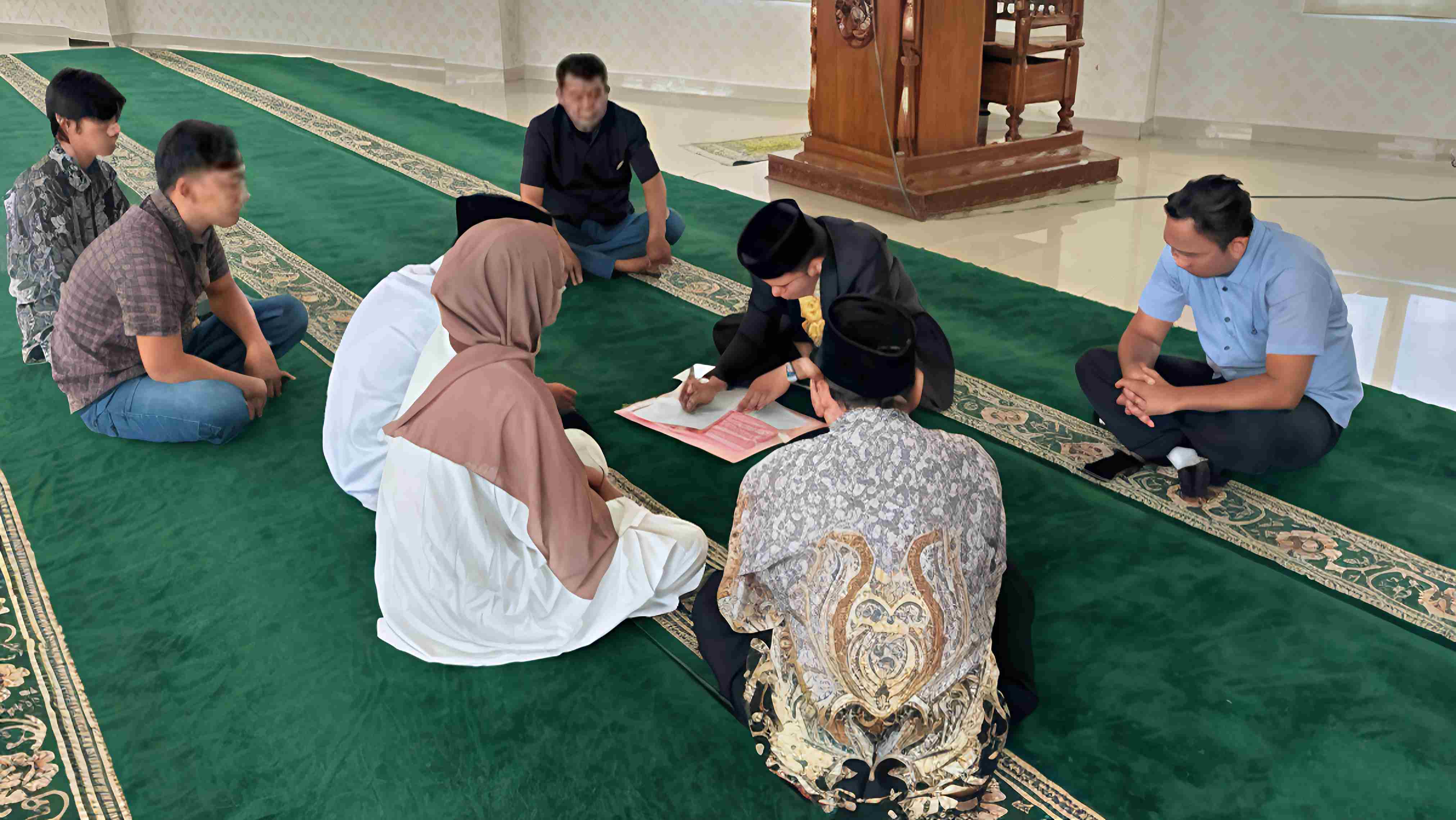 Love Behind Prison: Polres Jakpus Fasilitasi Akad Nikah Seorang Tahanan