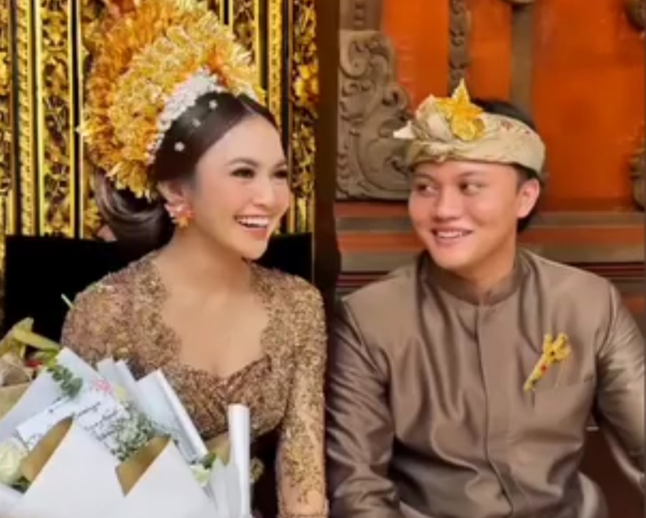 Foto-Foto Suasana Pernikahan Rizky Febian dan Mahalini di Bali, Jalani Upacara Mepamit
