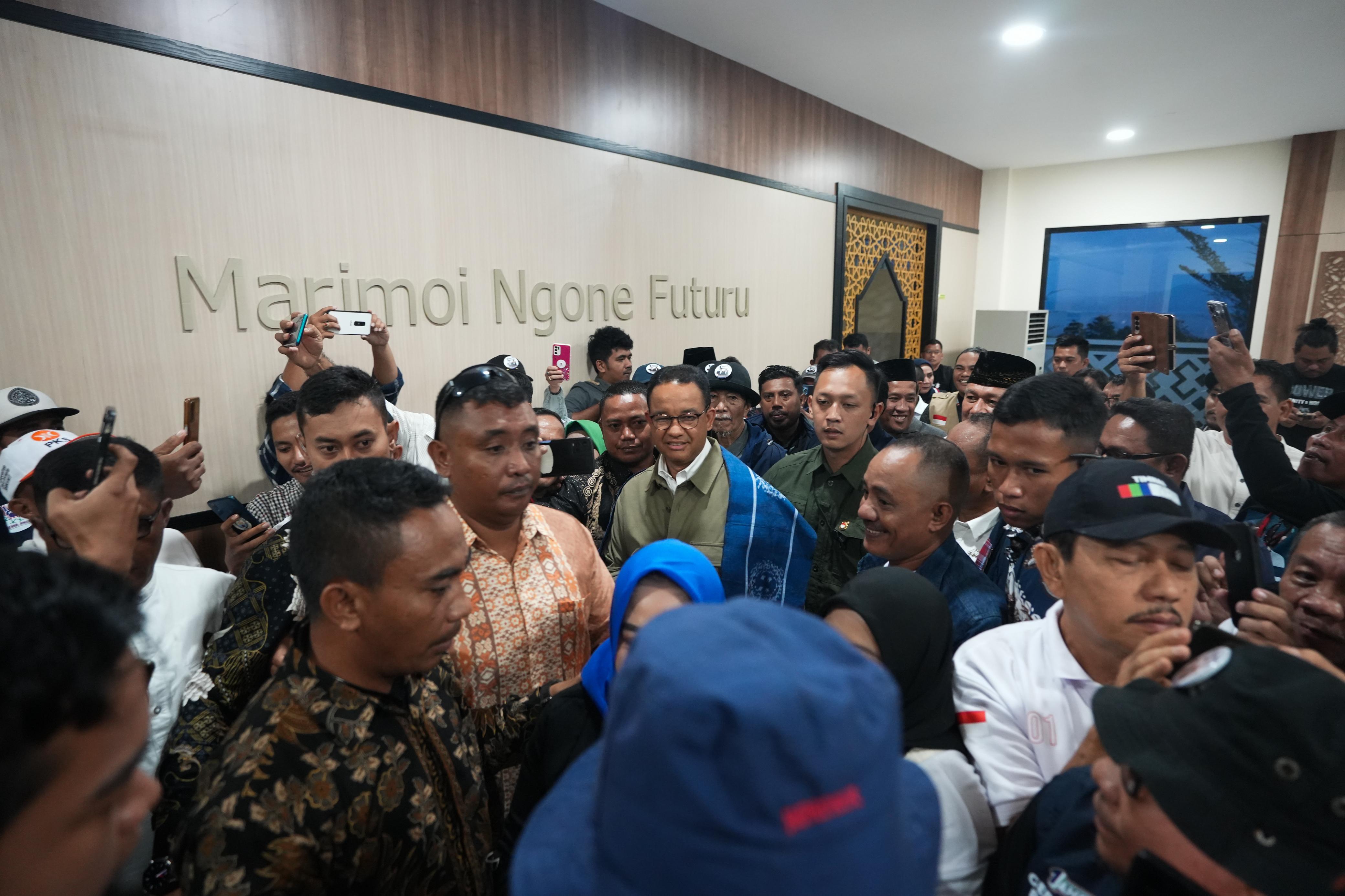 Sambutan Hangat Masyarakat Ternate Makin Yakinkan Anies tentang Semangat Perubahan