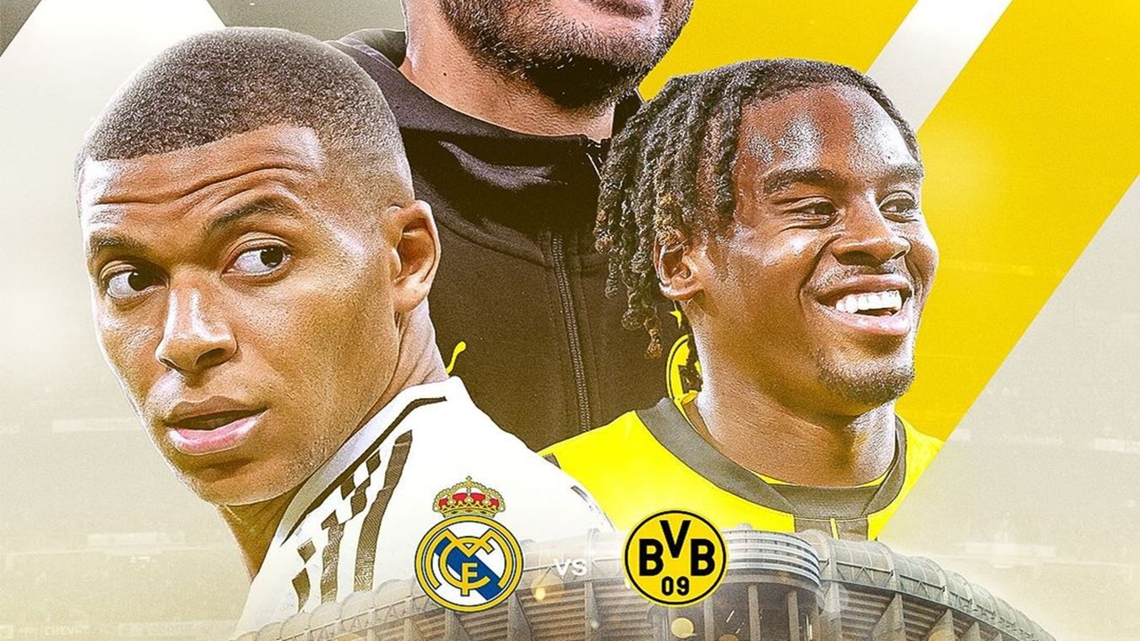 Link Live Streaming Real Madrid vs Dortmund di Liga Champions 2024/25: Los Blancos Awas Terjegal