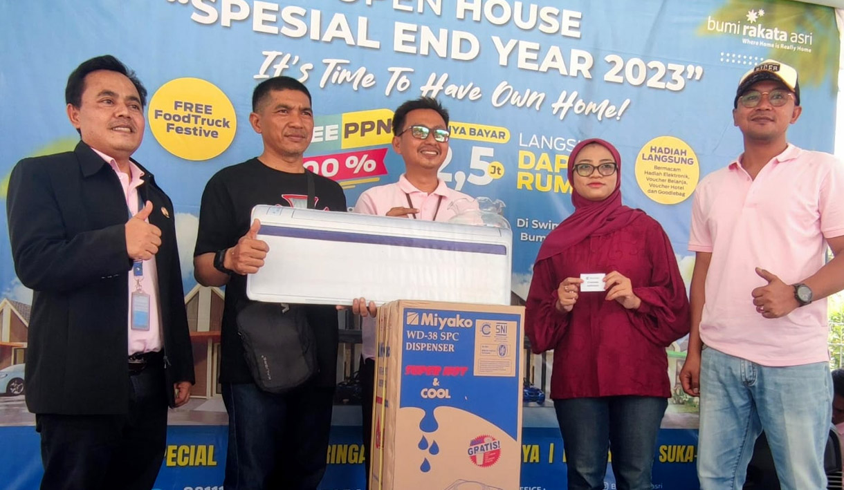 Jelang Akhir Tahun Perumahan Bumi Rakata Asri Sukses menggelar Open House Special End Year 2023