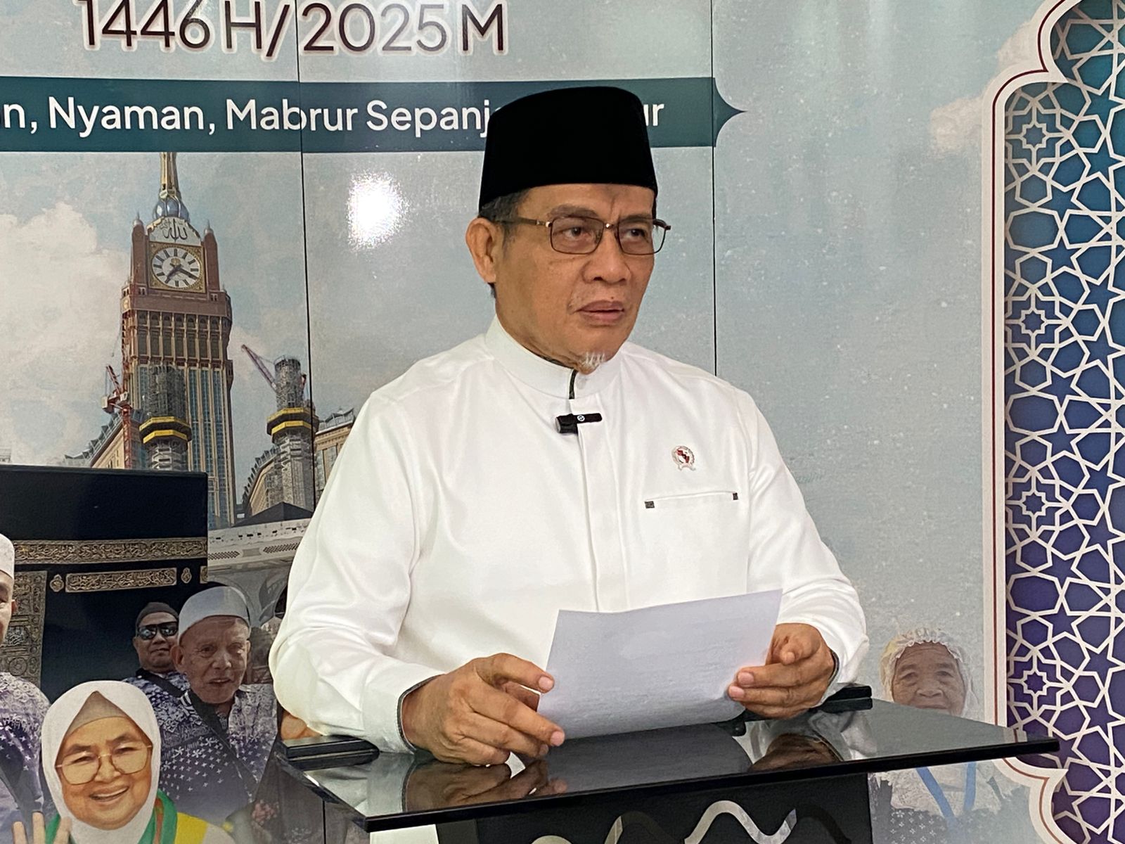 Kata Wamenag soal Pesawat Jamaah Haji Diteror Bom