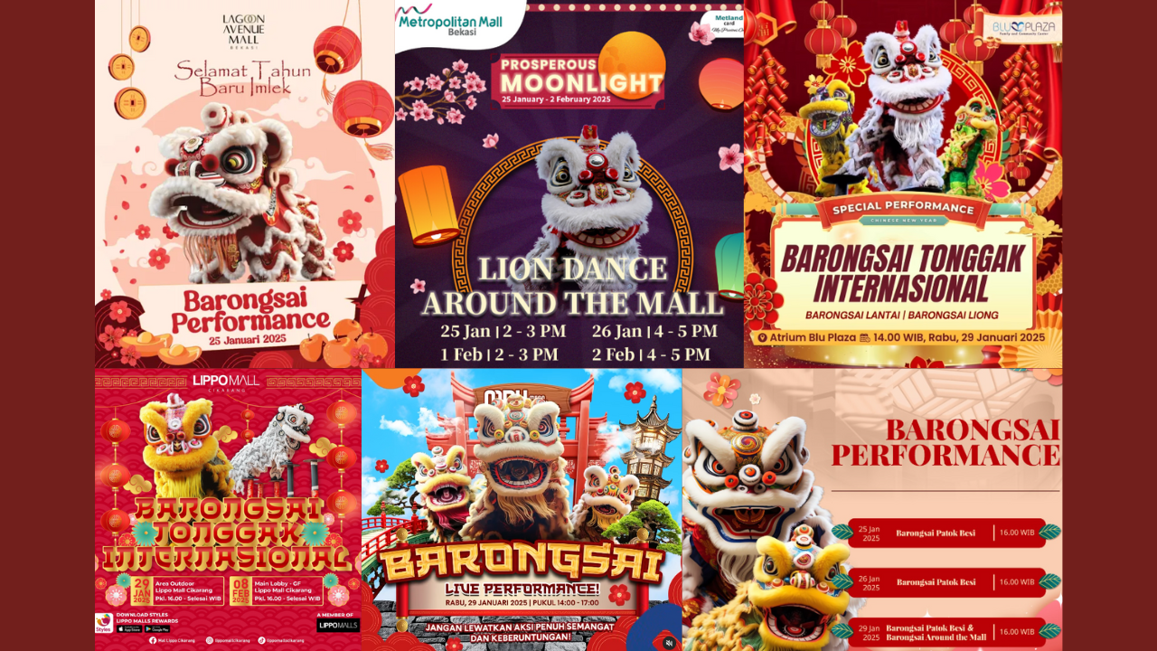 10 Lokasi Nonton Pertunjukan Barongsai di Bekasi saat Imlek 2025 Gratis, Ajak Keluarga Saksikan Keseruan Atraksinya!