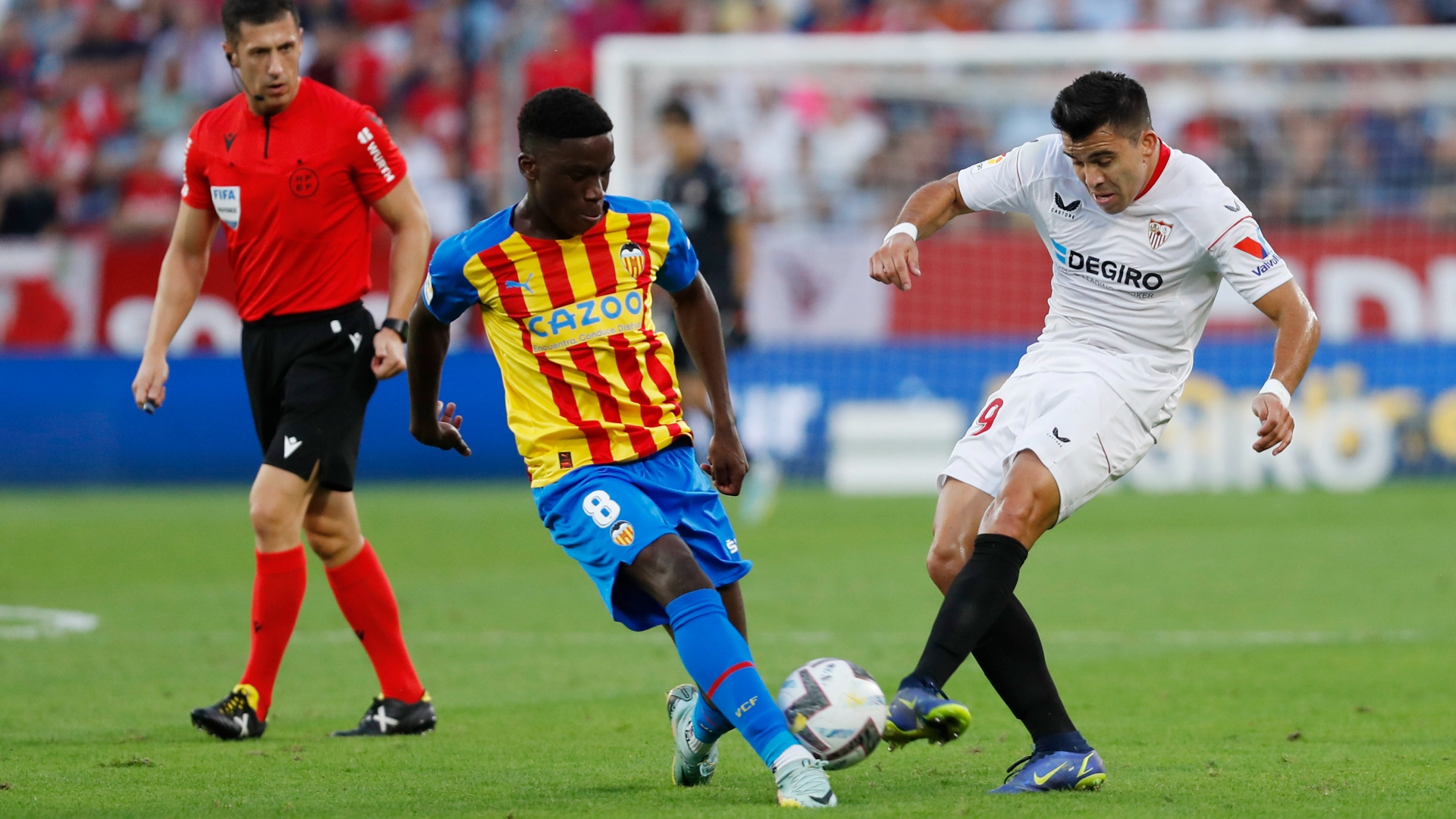 Hasil Liga Spanyol Sevilla vs Valencia: Los Che Permalukan Les Nervionenses 2-1