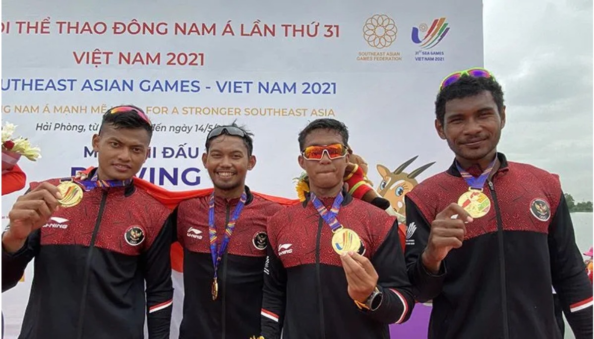 SEA Games 2021: Atlet TNI AL di Cabor Dayung Rowing Persembahkan 6 Medali Emas
