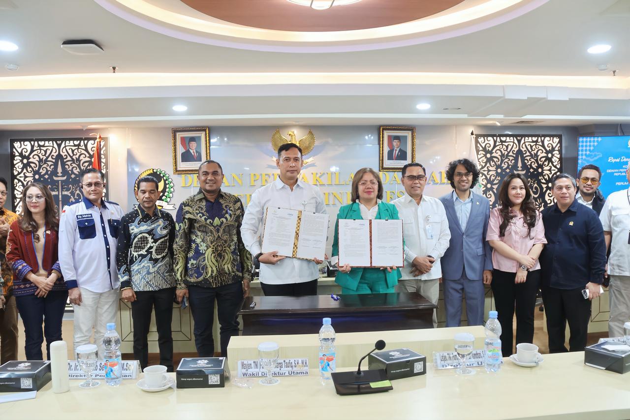 BULOG dan Komite II DPD RI, Sepakat Perkuat Sinergi untuk Menjaga Stabilitas Pasokan dan Harga Pangan Nasional