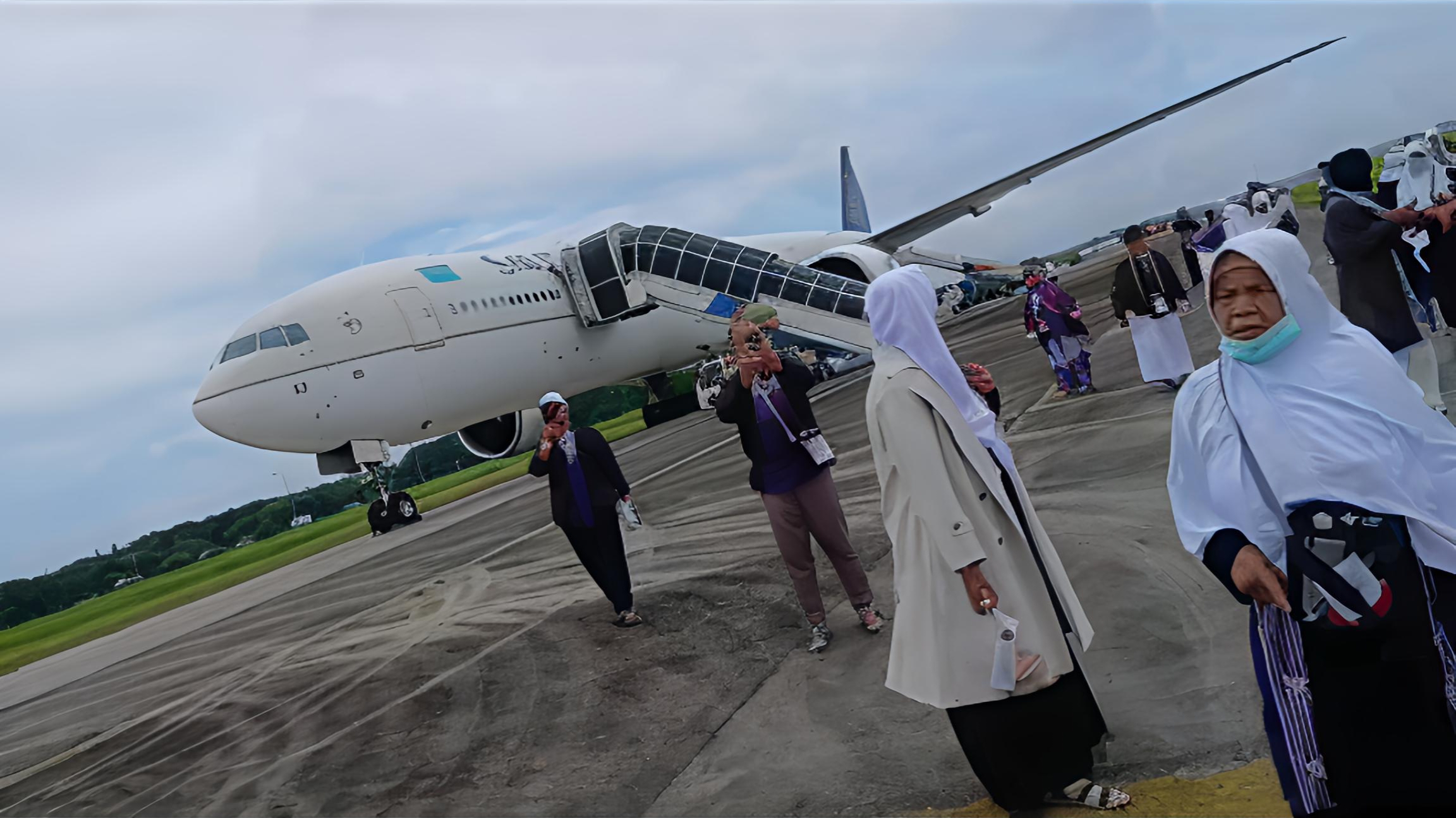 Cerita Dewi, Jamaah Haji Asal Depok yang Bingung Pesawat Saudia Airlines Mendarat Darurat karena Ancaman Bom