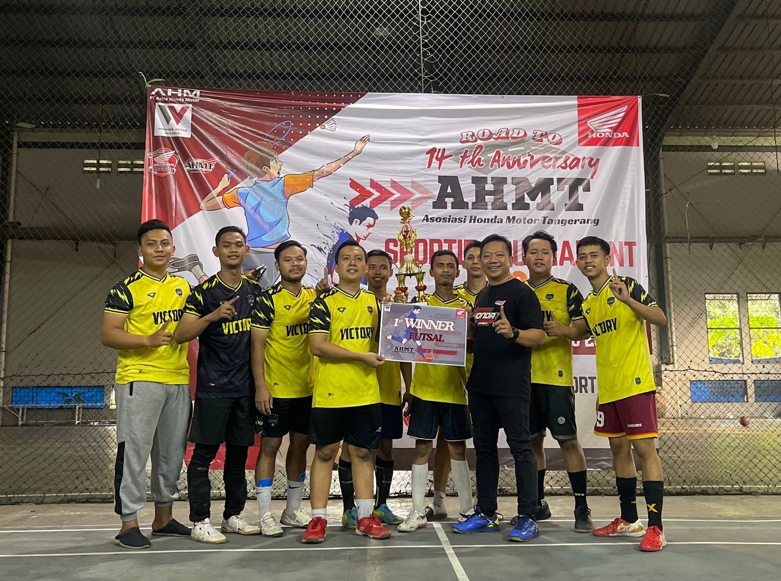 Wahana Honda Gelar Sportif Tournament, Ajang Silahturahmi Komunitas Sambil Olahraga