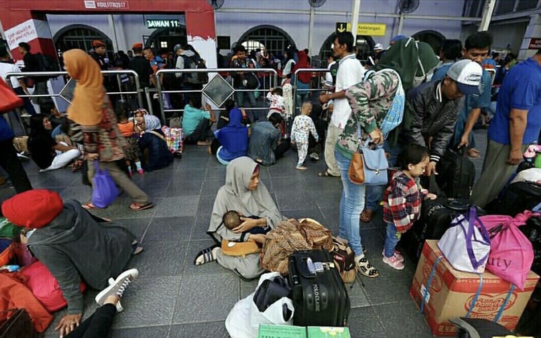 KAI: 42.700 Pemudik Sudah Tiba di Jakarta dari Kampung Halaman