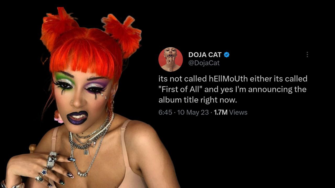 Selain Mengumumkan Album Terbaru, Doja Cat Meledek Dua Album Sebelumnya