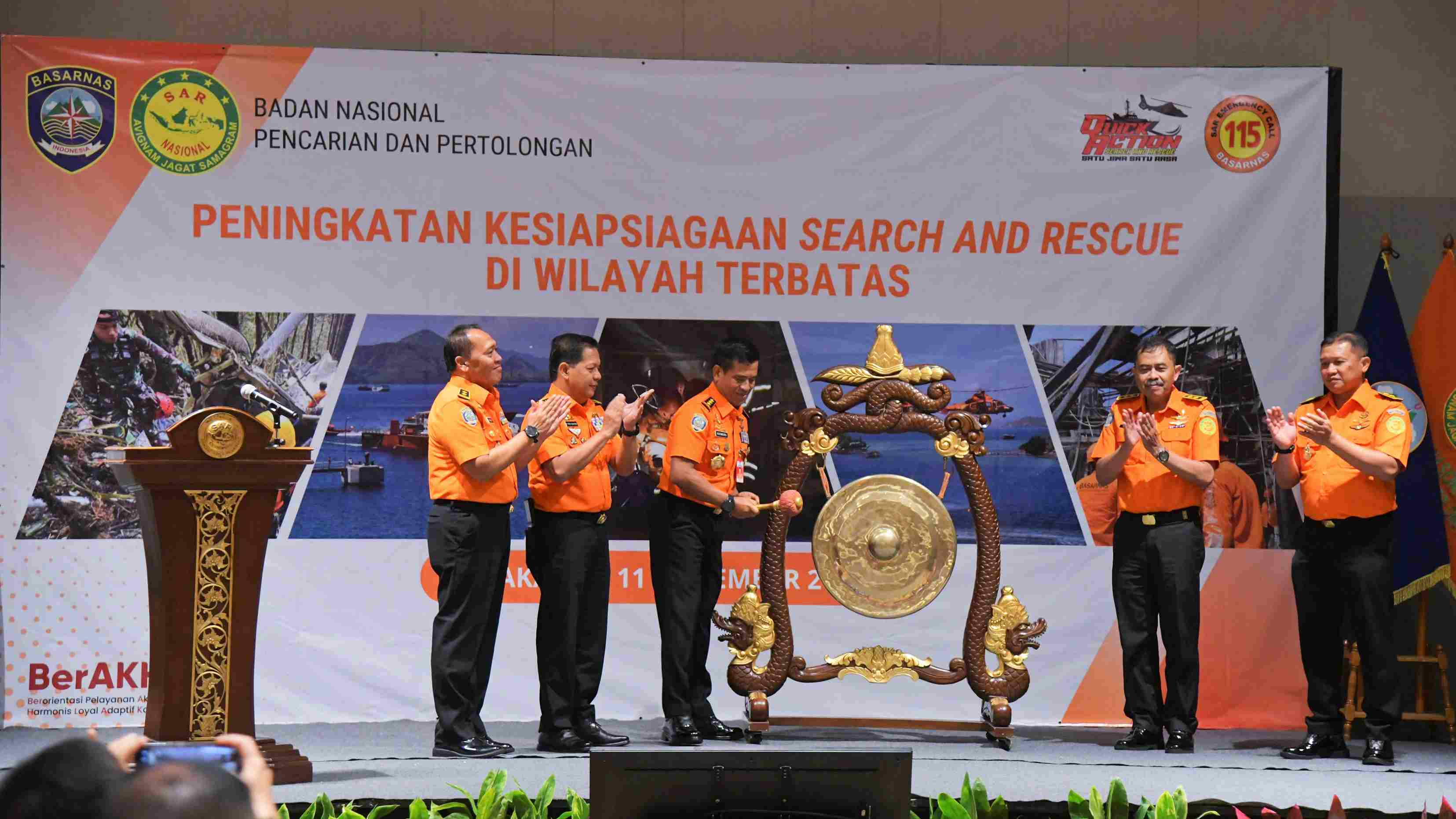 Gandeng Kementerian hingga Swasta, Basarnas Gelar Workshop Kesiapsiagaan SAR di Wilayah Terbatas