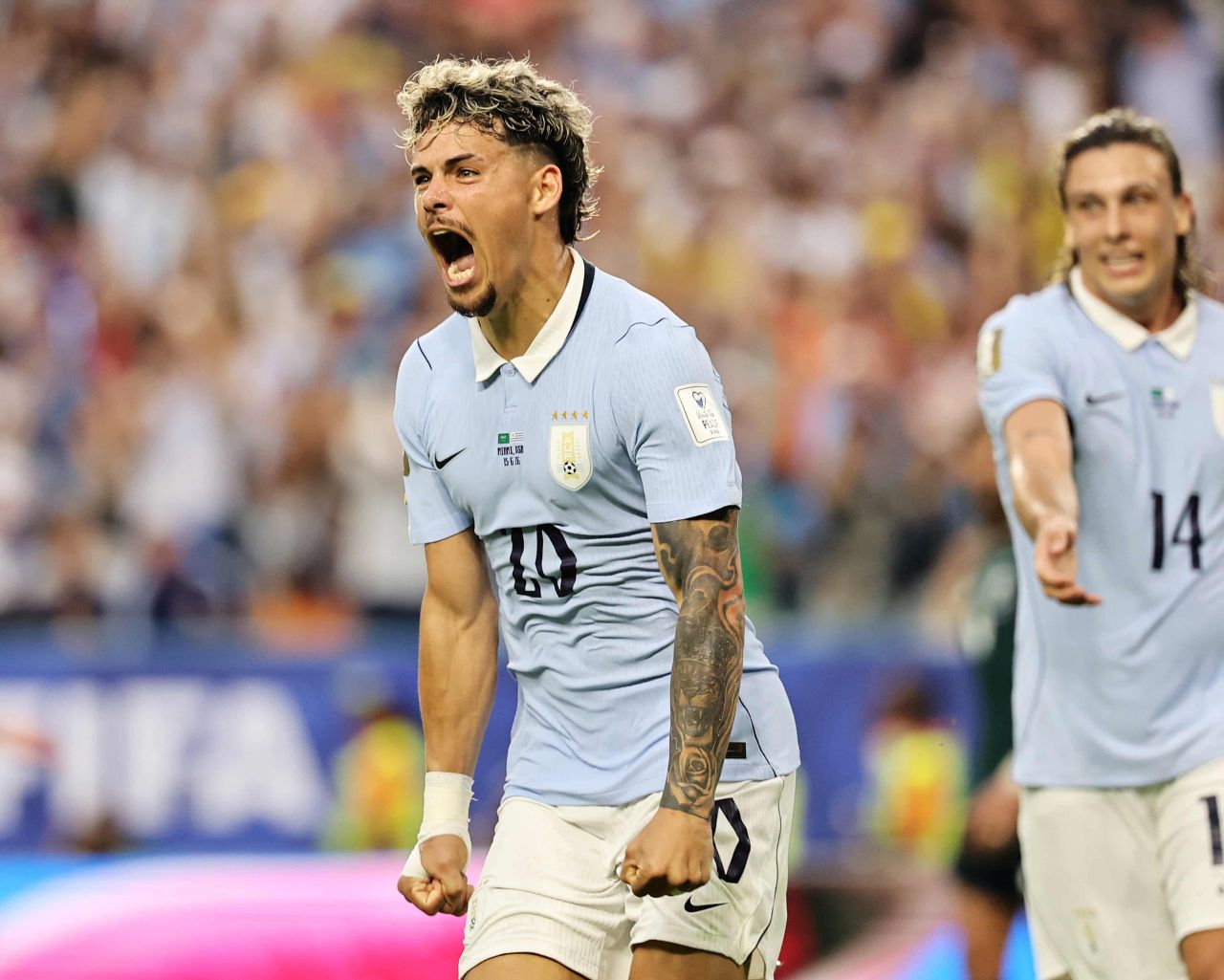 Arab Saudi vs Uruguay 1-1, Gol Telat Maxi Araujo Selamatkan Poin La Caleste