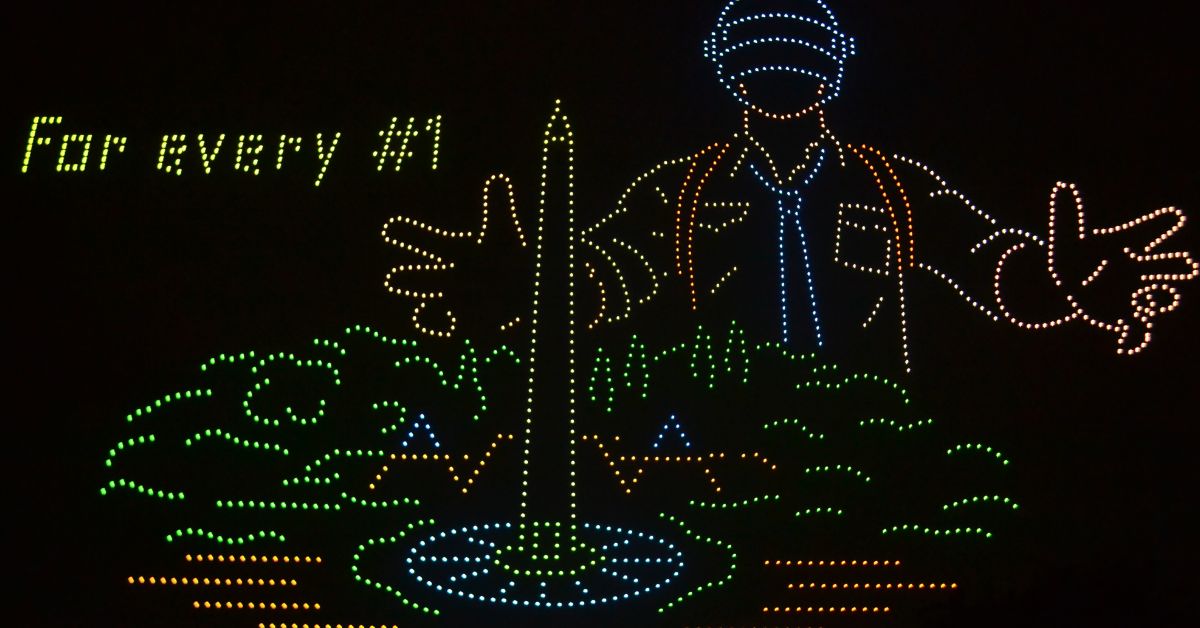 Winner Winner Chicken Dinner ala Pertunjukkan Drone PUBG Mobile Anniversary Bangkitkan Nostalgia Gamers