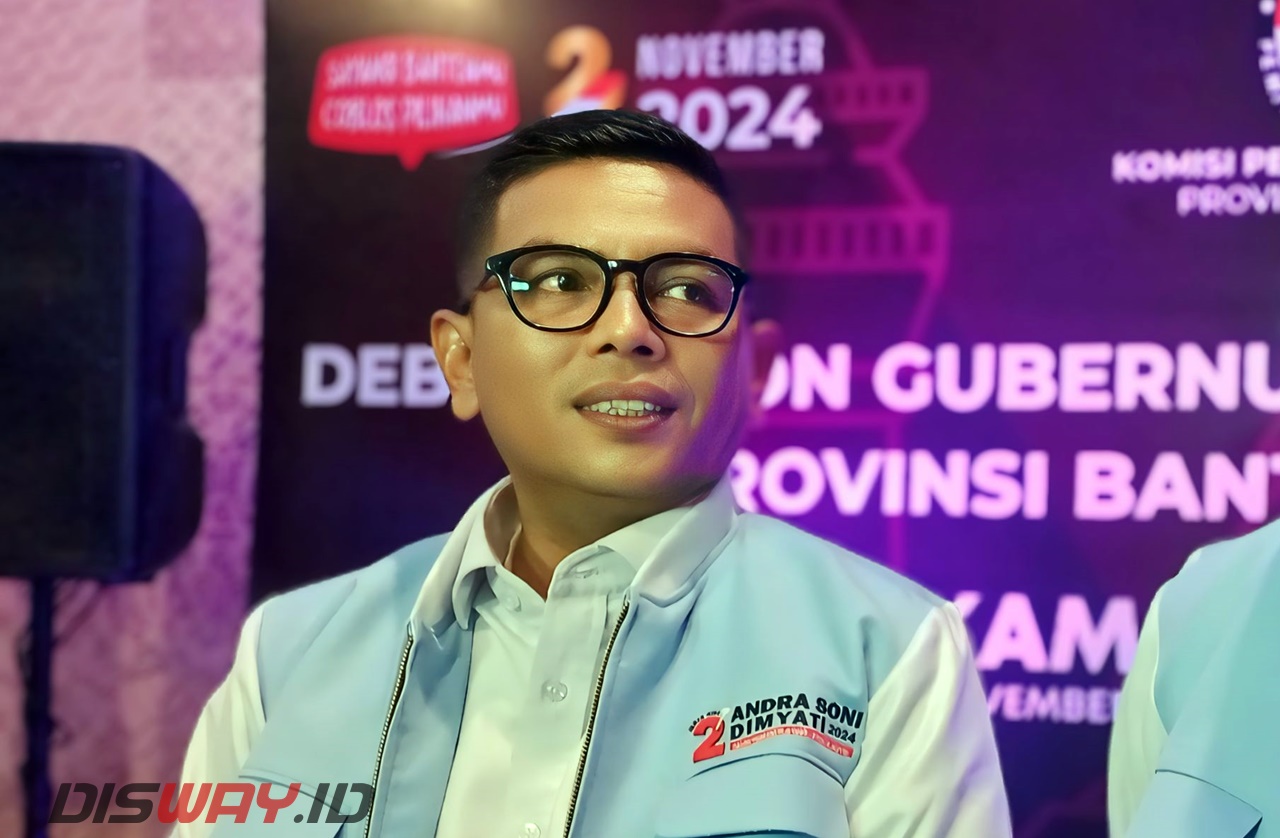 Andra Soni Klaim Hasil Real Count Timnya Hampir Sama dengan Hasil Quick Count Pilkada Banten 2024