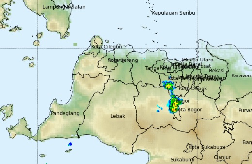 TMC 2 Hari Hasilkan Beberapa Hujan Ringan, Baru Turun di Depok, Bogor, dan Tangsel