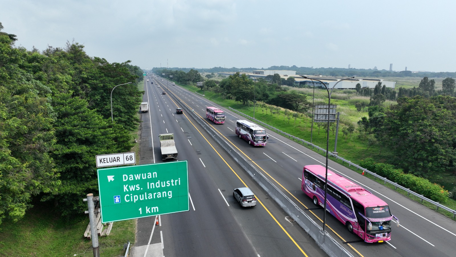 H-3 Nataru, 835 Ribu Kendaraan Tinggalkan Jabotabek