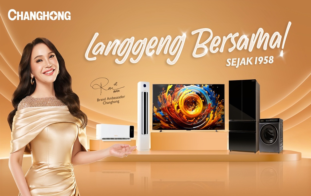 Rossa Jadi Brand Ambassador Changhong, Ada 'Garansi Langgeng' hingga 25 Tahun!
