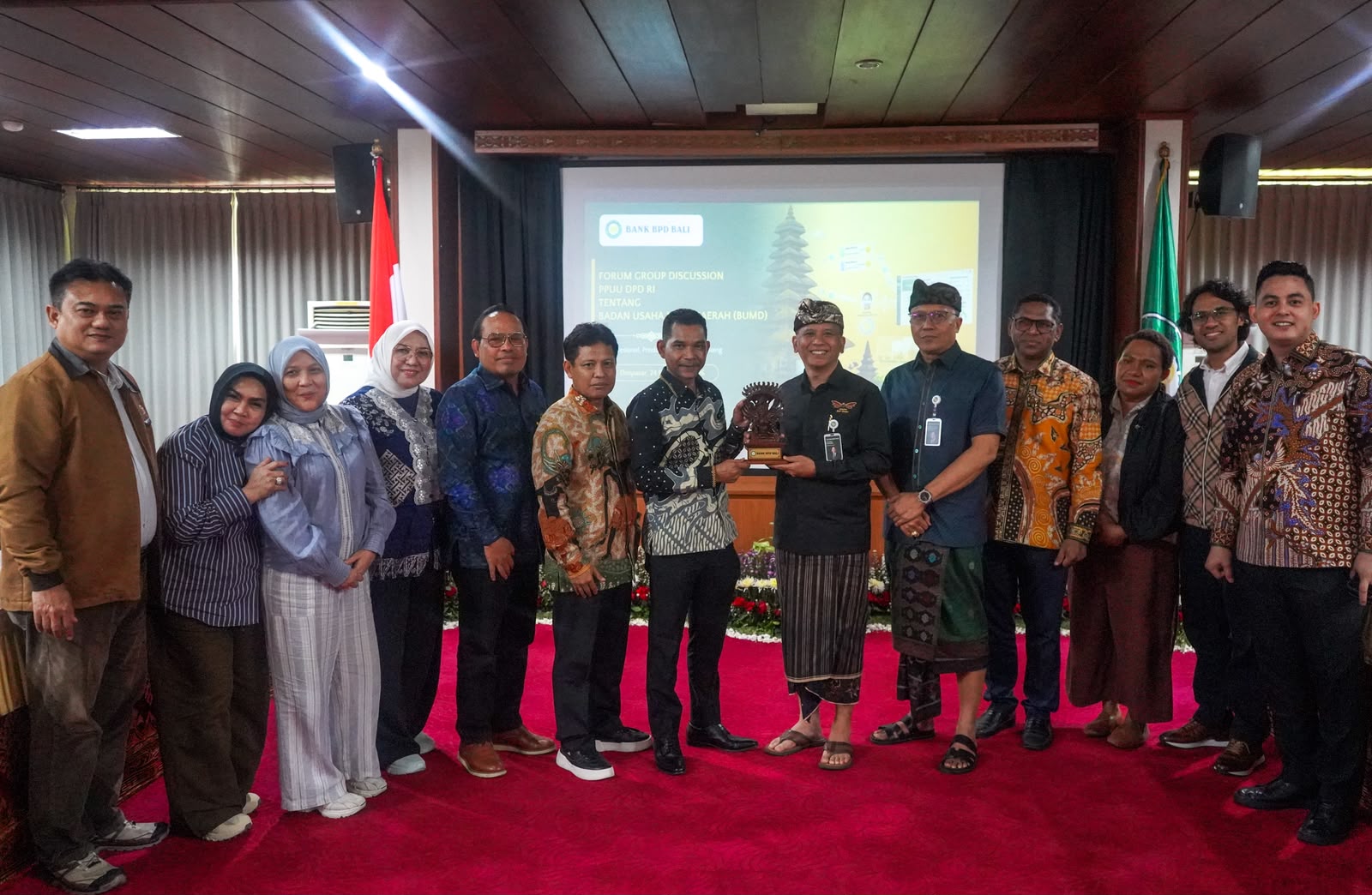 DPD RI Bahas RUU BUMD di Bali, Bank BPD Bali Dipilih Jadi Role Model