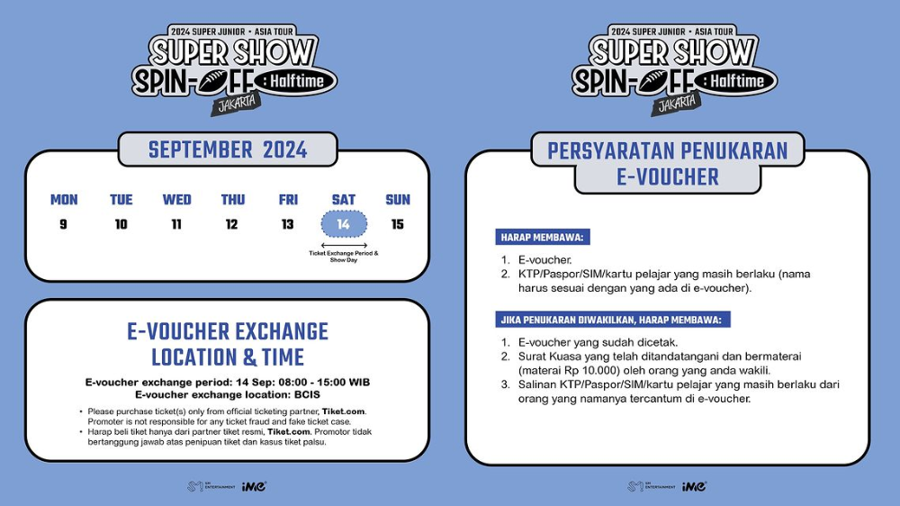 Cara Penukaran Tiket Konser Super Junior di Beach City International Stadium, ELF Jangan sampai Salah!